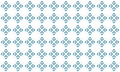 green Diamond repeat pattern, replete image, on isolated white background design for fabric printing