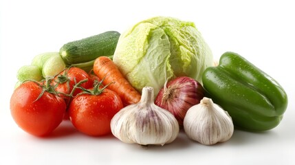 Fresh Garden Vegetables: A Vibrant Still Life