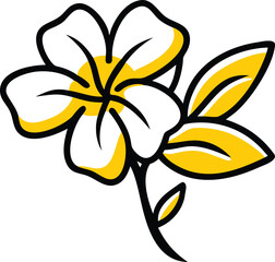 Wallflower, Waxflower, Windflower, Wisteria, Yellow Bell, Zephyranthes (Rain Lily), Snowdrop, Oxeye Daisy, Star Jasmine, Everlasting Daisy, flower logo icon
