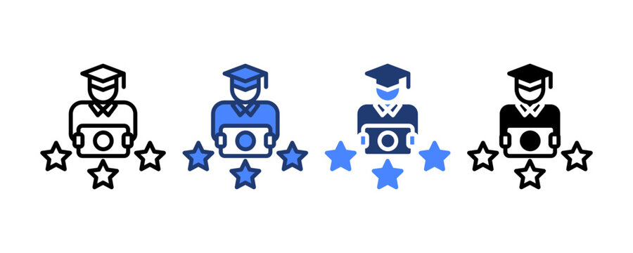 Cum Laude Icon set multiple style collection
