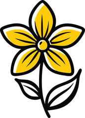 Wallflower, Waxflower, Windflower, Wisteria, Yellow Bell, Zephyranthes (Rain Lily), Snowdrop, Oxeye Daisy, Star Jasmine, Everlasting Daisy, flower, logo, icon, Milkweed, Narcissus, Oleander, Passionfl