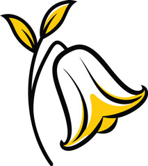 Wallflower, Waxflower, Windflower, Wisteria, Yellow Bell, Zephyranthes (Rain Lily), Snowdrop, Oxeye Daisy, Star Jasmine, Everlasting Daisy, flower, logo, icon, Milkweed, Narcissus, Oleander, Passionfl