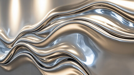 A documentary-style shot of striking fractal artwork: m-027, blending graphics design with silver & grey tones, captured in new york's 3rd congressional district - still life photography masterpiece.