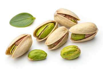 pistachio image on white background image