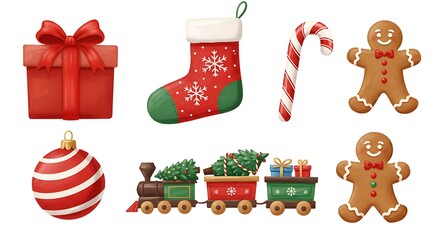 Holiday Sweets and Steam AI Generated