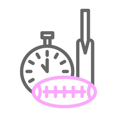 Parcel Packages Vector Line Lt Pink Grey Icon Design