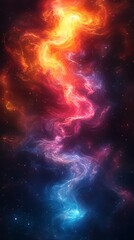 Naklejka premium Vibrant orange flowers with dark green leaves set against textured black background creating striking floral design phone wallpaper