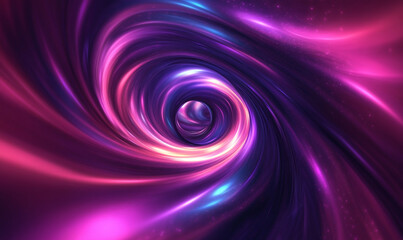 Obraz premium Vibrant Abstract Swirl Background – Colorful Fluid Art Texture in Neon Tones