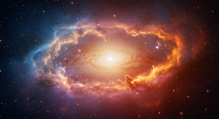 Cosmic Heartbeat AI Generated