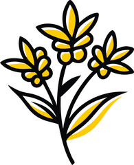 Canna Lily, Celosia, Crocus, Edelweiss, Flame Lily, Foxglove, Gaillardia, Goldenrod, Heliotrope, Hellebore, Honeysuckle, Ice Plant, Kangaroo Paw, Lady’s Slipper Orchid, Magnolia, flower logo icon