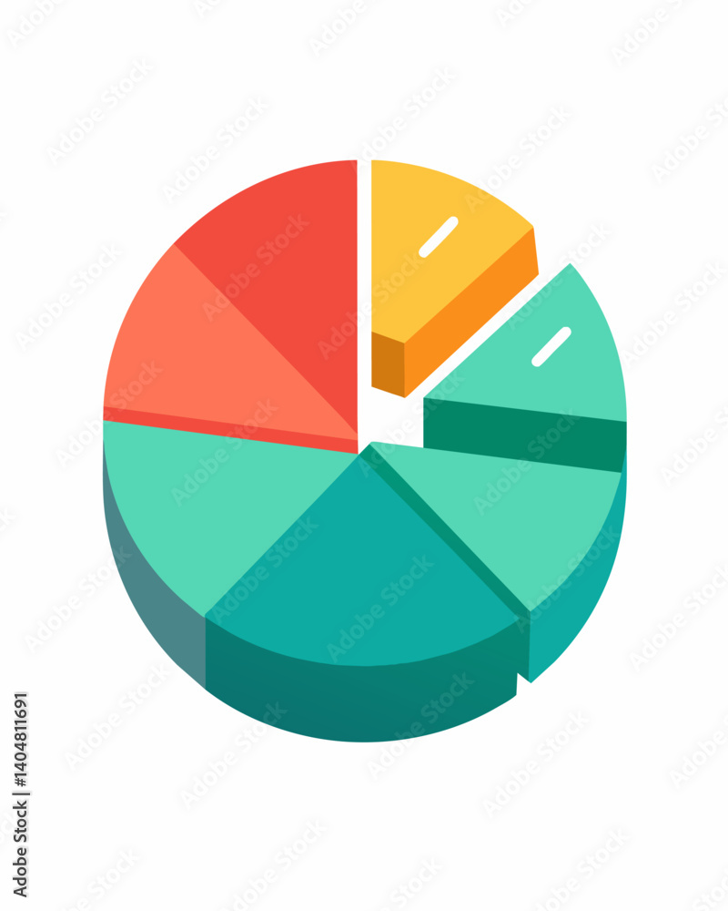 Poster a pie chart demonstrating the percentage breakdown of costs at each stage of a products existence.. 