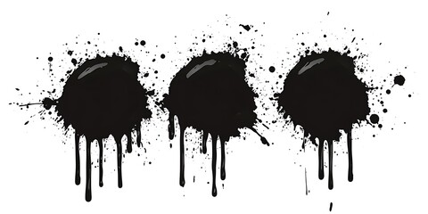 Abstract Ink Splatters (1)