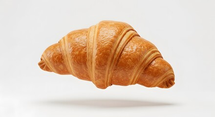 croissant isolated isolated on white background