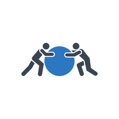 Collaboration and Teamwork Concept Icon