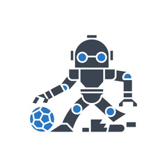 Robot Soccer Icon
