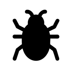 Bug Icon Vector Illustration