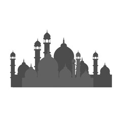 Mosque silhouette