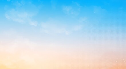 Fototapeta premium Celestial Hues: A Soft-Focus Dream of Sky and Cloud AI Generated