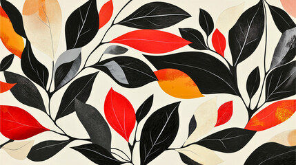 Retro floral elements for vintage invitations, posters, and nostalgic design projects.