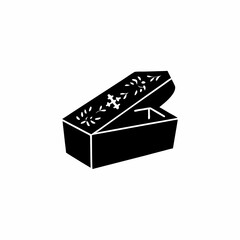 creative details Open Tomb Icon Vector Illustration