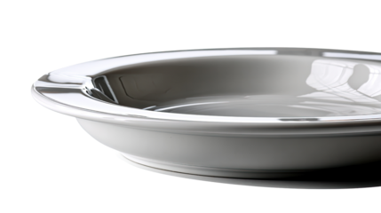 Minimalist Dish: A simple, pristine white dish, characterized by its clean lines and elegant design, evokes a sense of understated sophistication and functional beauty.