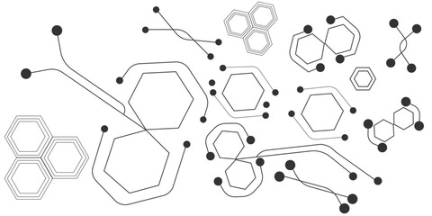 top view of white board with chemical formula in laboratory. 