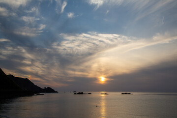 Fototapeta premium 奄美大島の自然、海、夕景