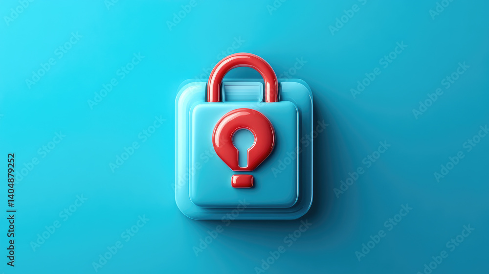 Poster enhancing online security vpn connection for private and secure browsing digital workspace flat desi
