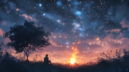 A child looking out of a car window on a road trip with excitement and curiosity about the journey ahead