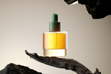 New Design Thick Luxury Dropper Bottles 30ml Cosmetic Essential Oil Bottles Serum Hair Oil Bottle