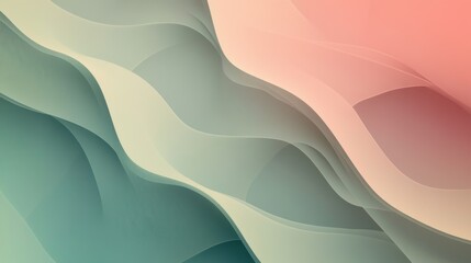 Obraz premium Sleek modern UI background, semi-transparent overlay effect, soft yet solid muted colors,