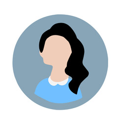 Human avatar. People icon. User profile sign illustration