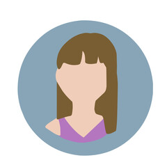 Human avatar. People icon. User profile sign illustration