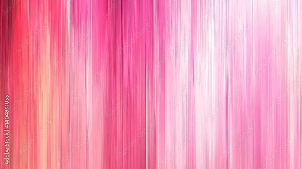 Poster abstract background with vertical lines in shades of pink and white creating a soft texture effect