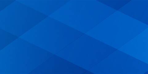 Abstract blue background with glowing geometric lines. Modern blue gradient square shape design. Futuristic technology concept.