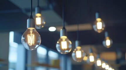 Electrician repairing lighting fixtures in a modern office. Featuring electrical troubleshooting and lighting installation
