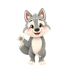 Fototapeta premium 3d cute animal