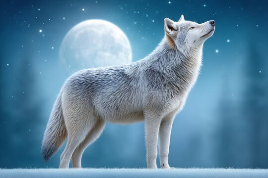 Wolves Howling At Night Images – Browse 81,646 Stock Photos