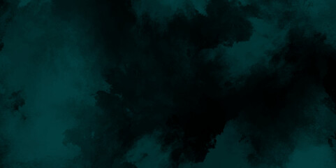 abstract cloud and vapor texture background. Black and blue smoke aquarelle smudge illustration smooth grungy smokey light pastel colors ink glow. Teal color powder explosion .	
