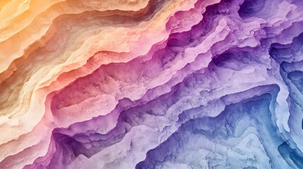 Naklejka premium Abstract Layered Texture Background with Orange Purple Blue Gradient