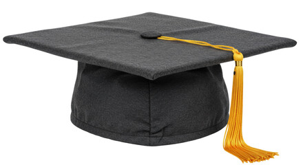 Isolated Graduation Cap