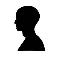illustration of a man's head silhouette