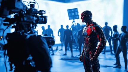 Futuristic Filmmaking: A Cyborg on Set
