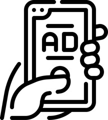advertising Illustration on a white background  