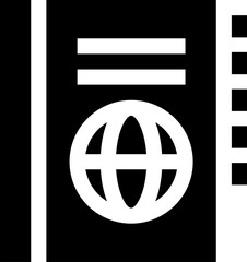 agenda Illustration on a white background  