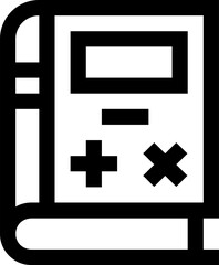 algebra Illustration on a white background   