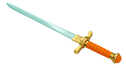 Isolated Fantasy Sword
