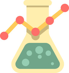 analysis Illustration on a white background  