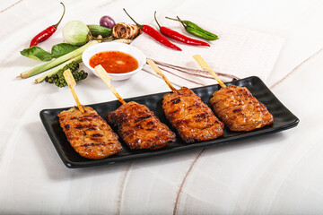 Thai Street foof pork satay