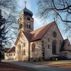 Obraz premium German church.